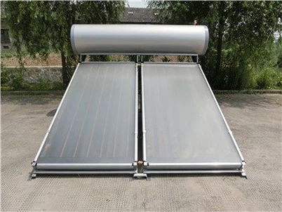 Integrált lapos paneles napkollektoros vízmelegítő