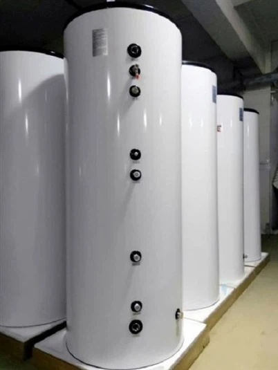 Rozsdamentes acél puffertartály